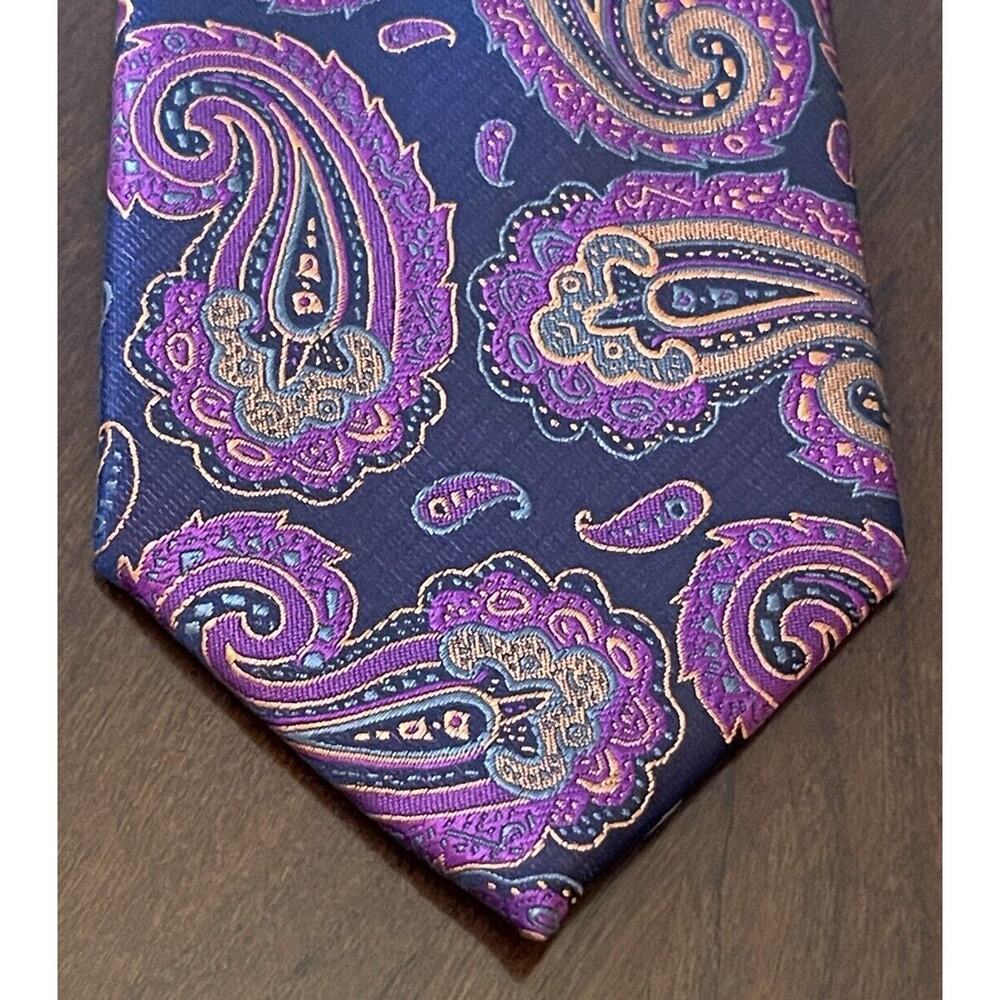 Double Two Hand Made 100% Microfiber Men’s Neck Tie Long